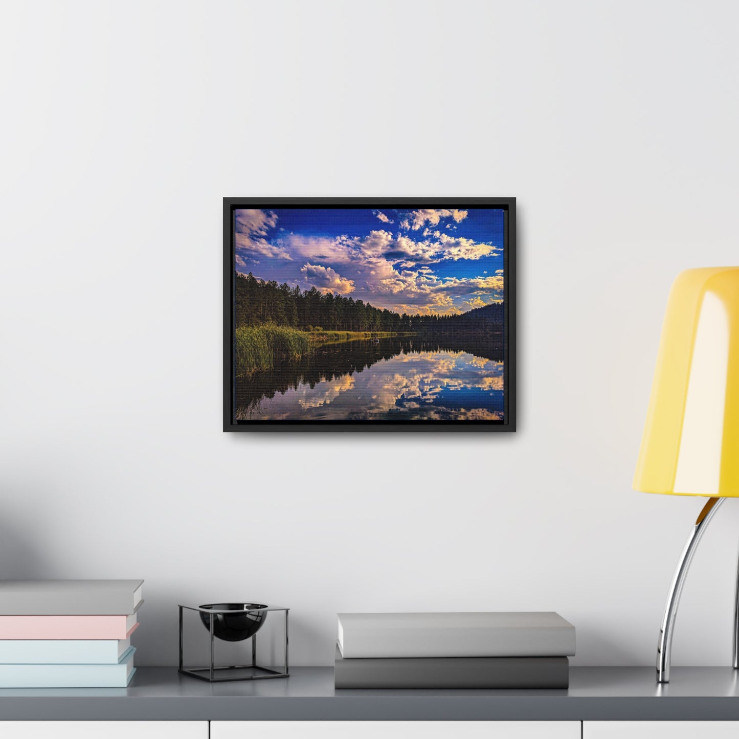 The Lake Canvas, Horizontal Frame (SP Photography Collection)