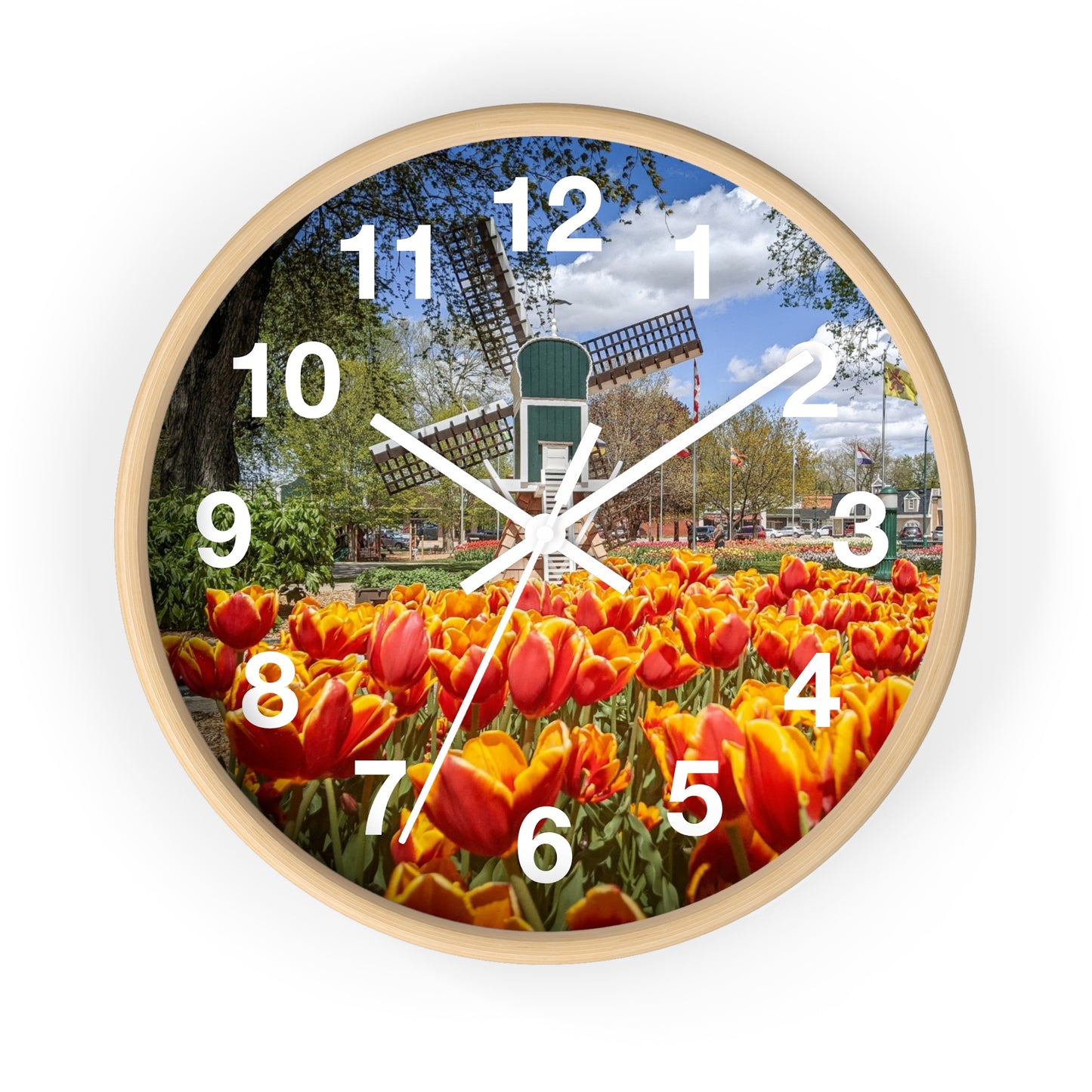 Windmill Garden Clock (SP Photography Collection)