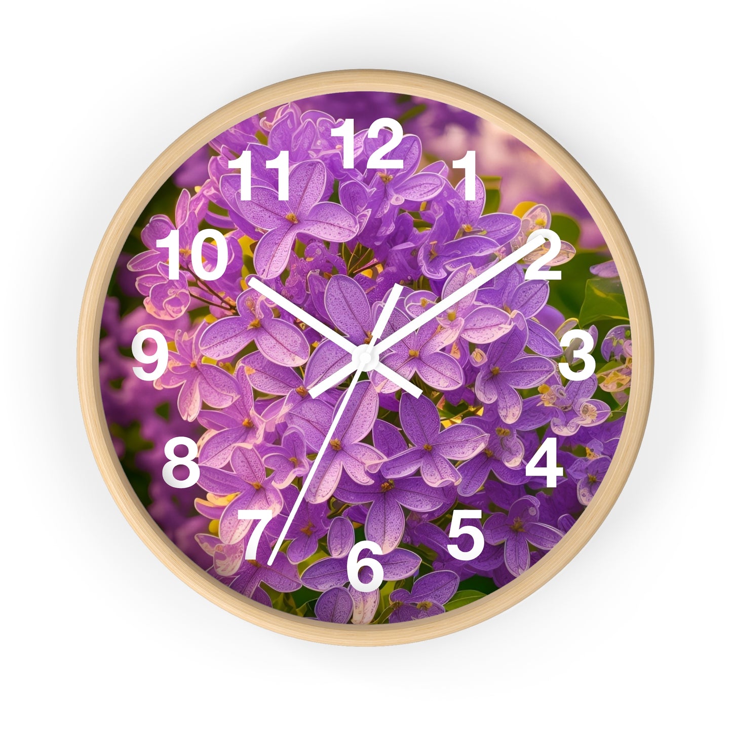 Purple Lilac Clock (SP Photography Collection)