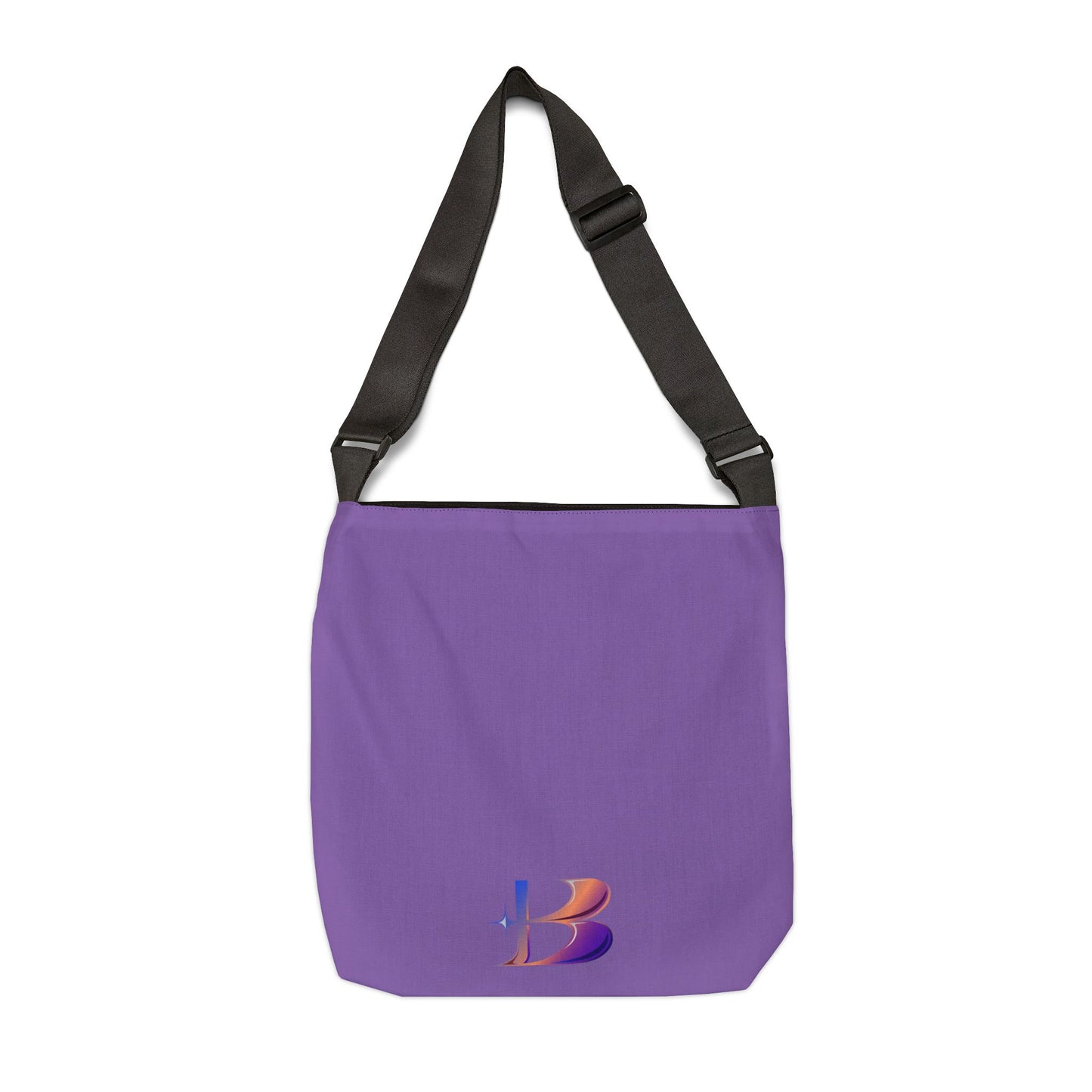 Mystical Mushroom Adjustable Tote Bag (Peculiar Paintings Collection) PURPLE