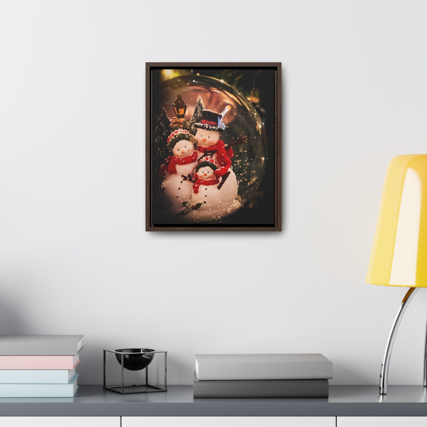 Snow Globe Canvas Wraps, Vertical Frame (SP Photography Collection)