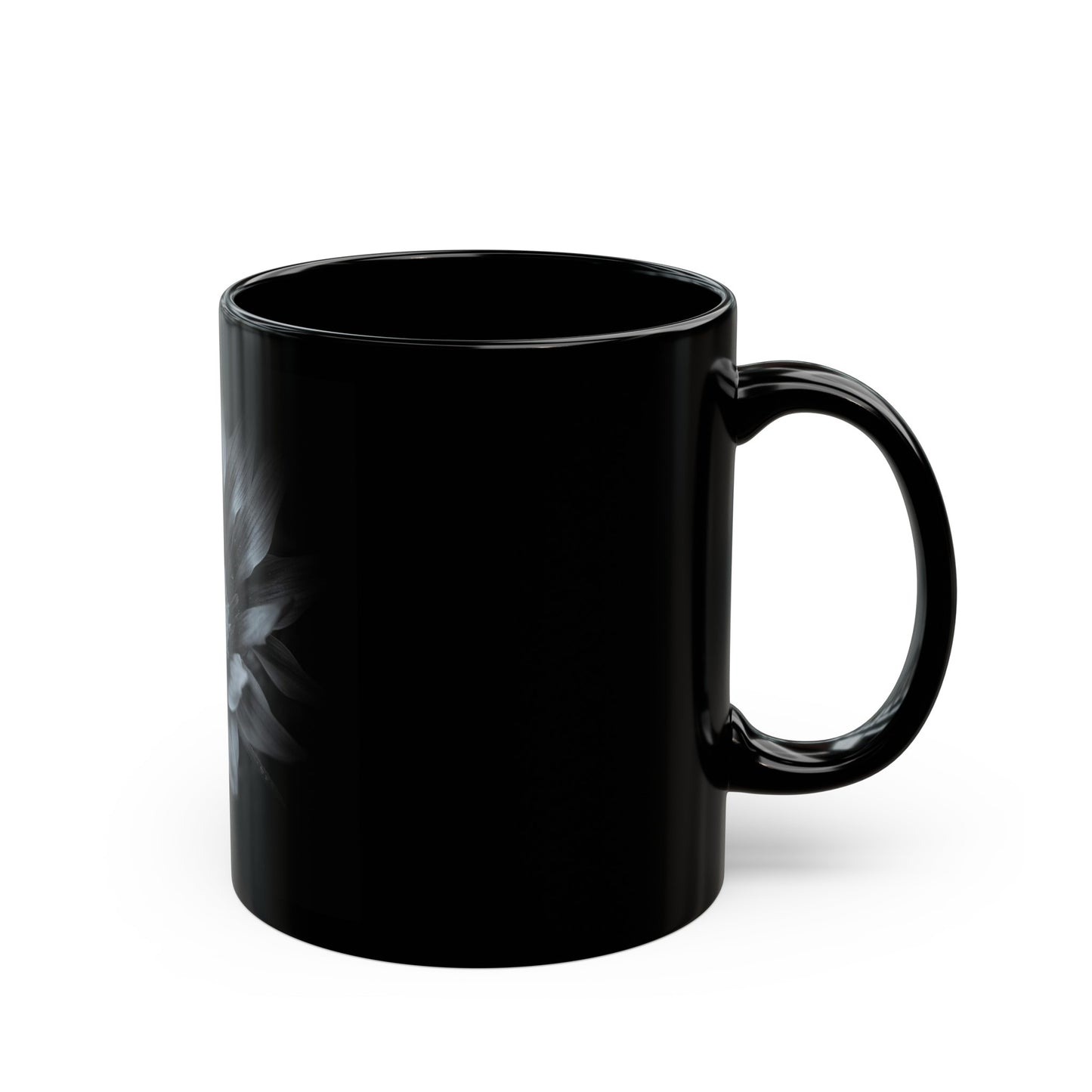 Midnight Bloom Black Mug (SP Photography Collection 11oz) BLACK