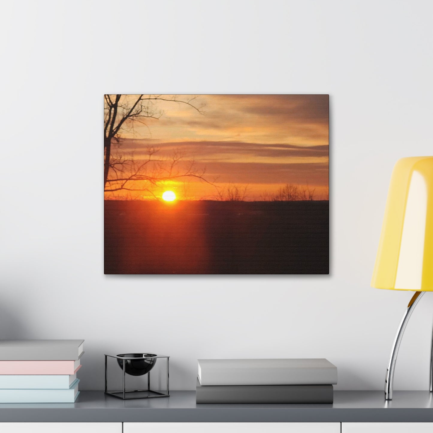 Bright Sunset Gallery Canvas Wrap (B & J Collections)