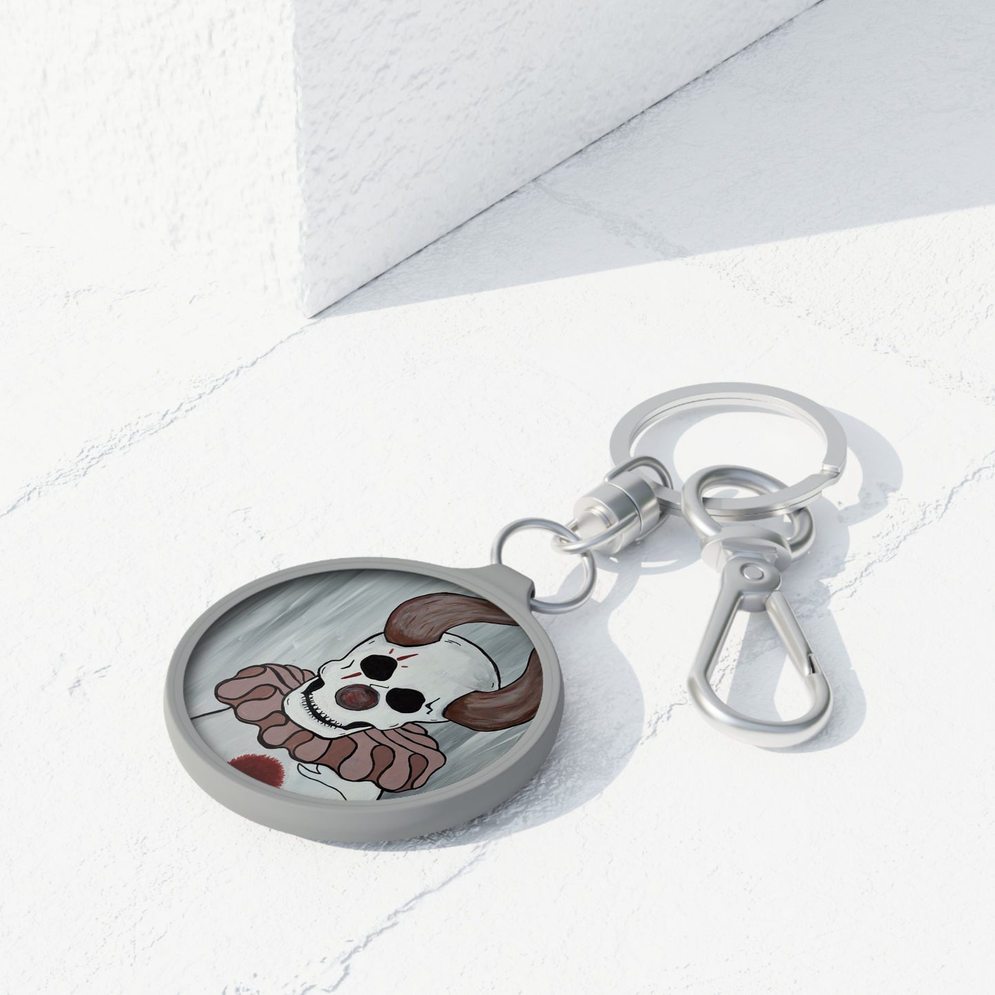 Toby The Clown Key Ring (Peculiar Paintings Collection)