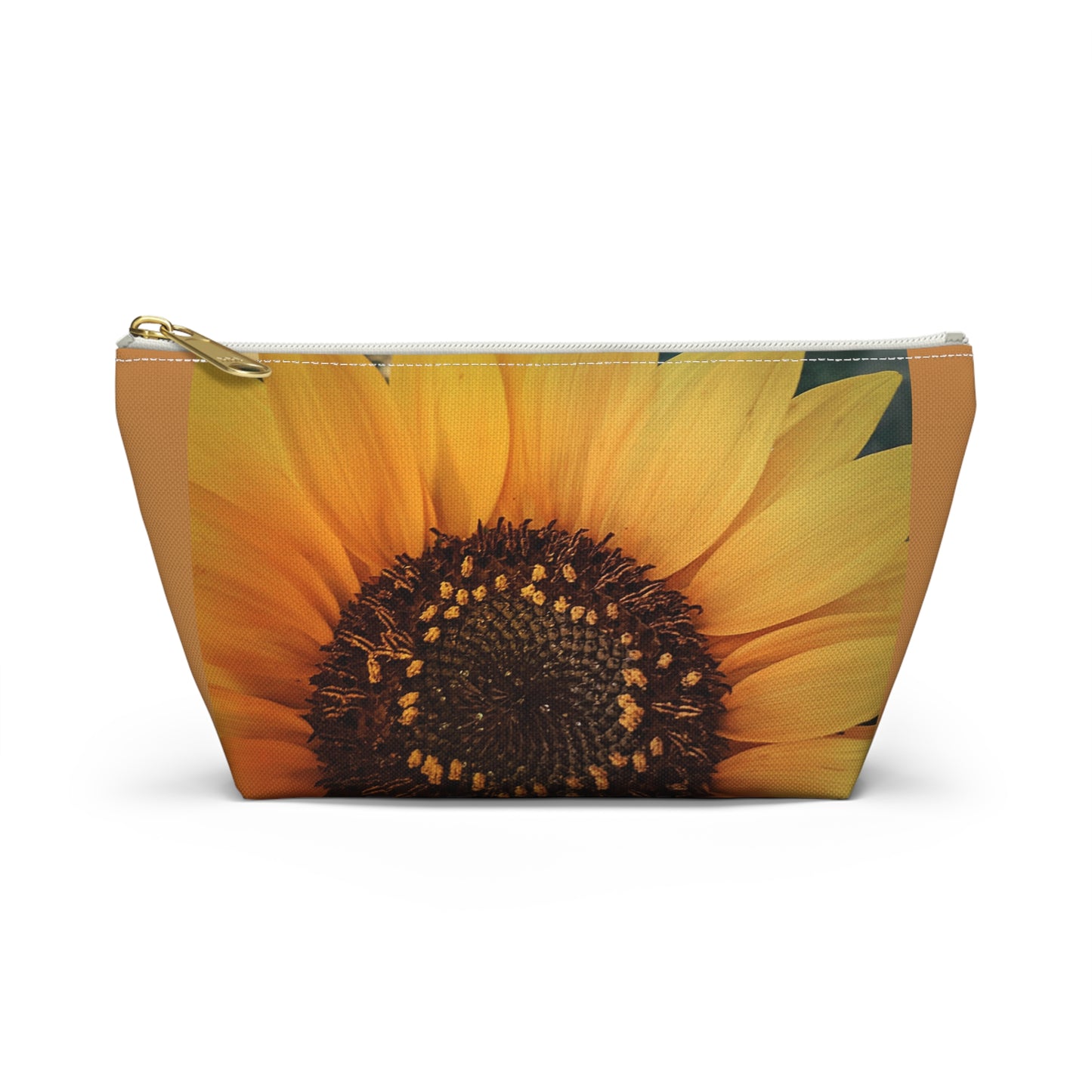 Sun Ray Sunflower Pouch w T-bottom (SP Photography Collection) BROWN