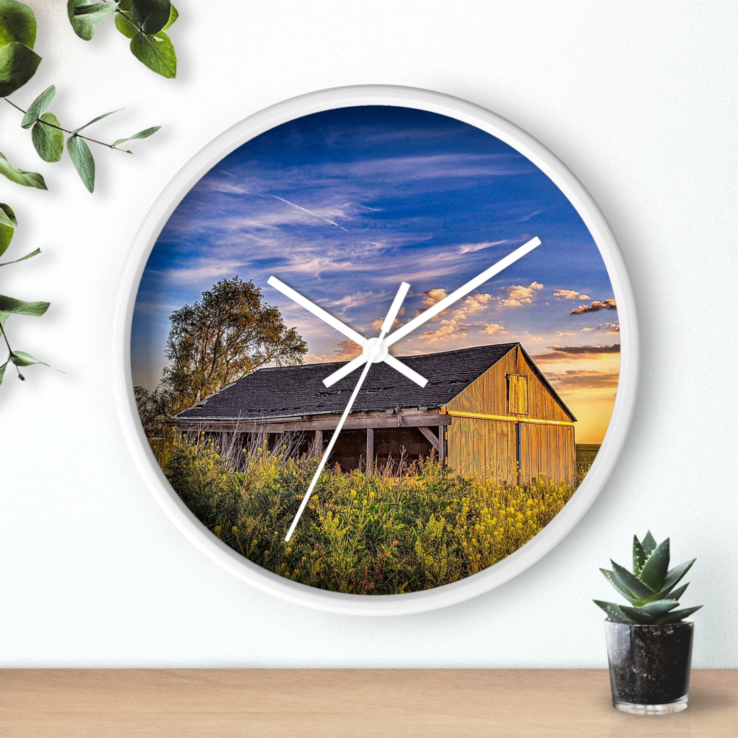 Beautiful Barn Wall Clock (SP Photography Collection)