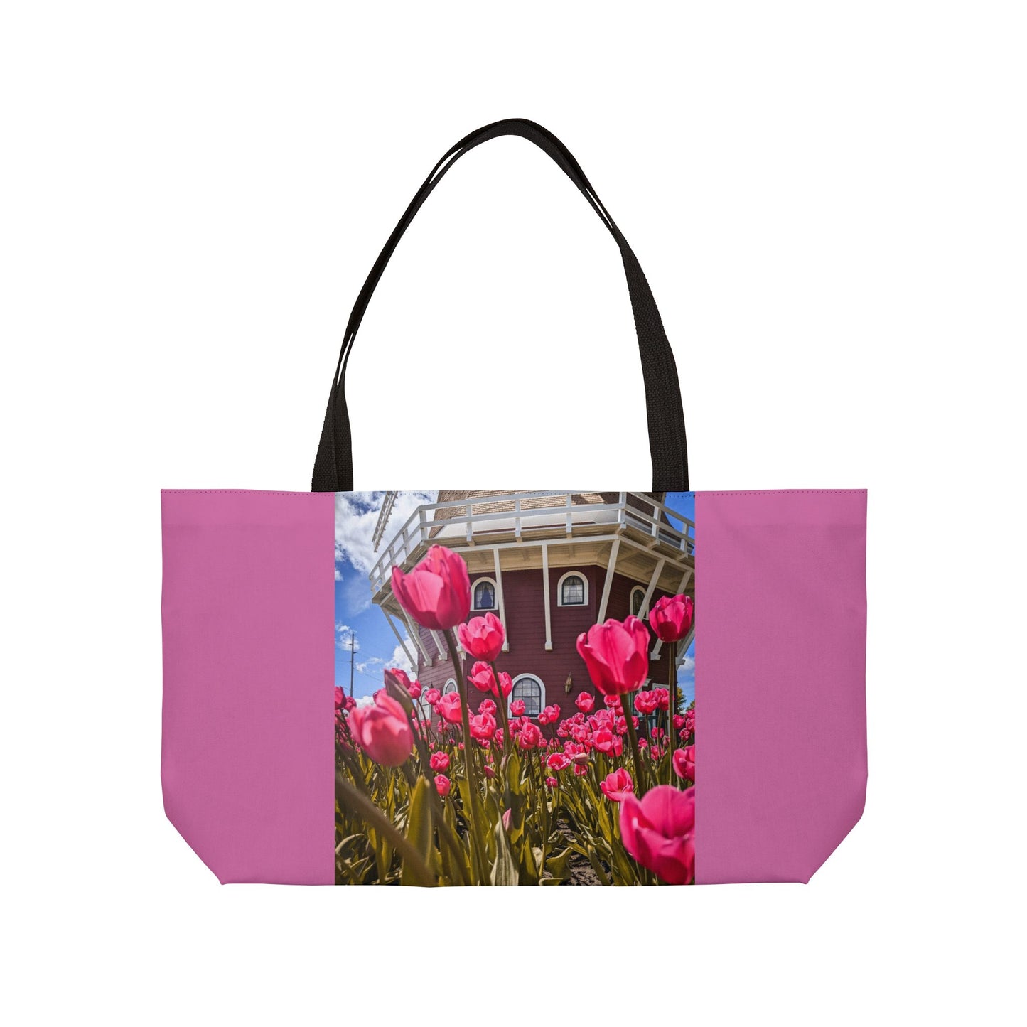 Windmill Pink Tulip Weekender Tote Bag (SP Photography Collection) PINK