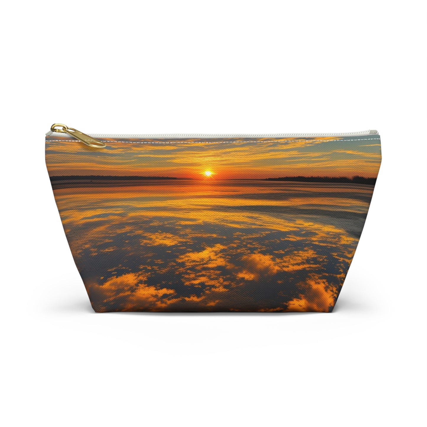 Orange Skies Accessory Pouch w T-bottom (SP Photography Collection) ORANGE
