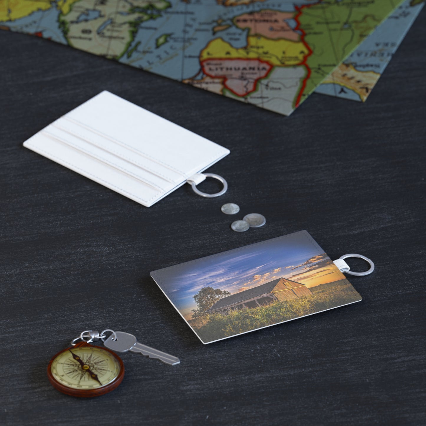Beautiful Barn Leather Card Holder (SP Photography Collection)