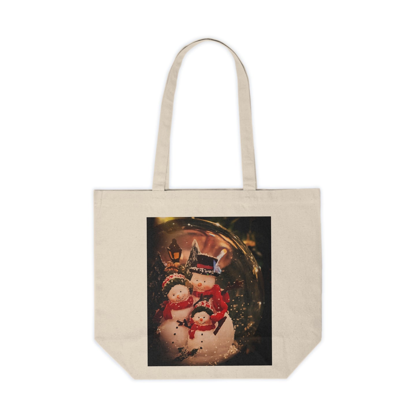 Snow Globe Canvas Shopping Tote (SP Photography Collection)