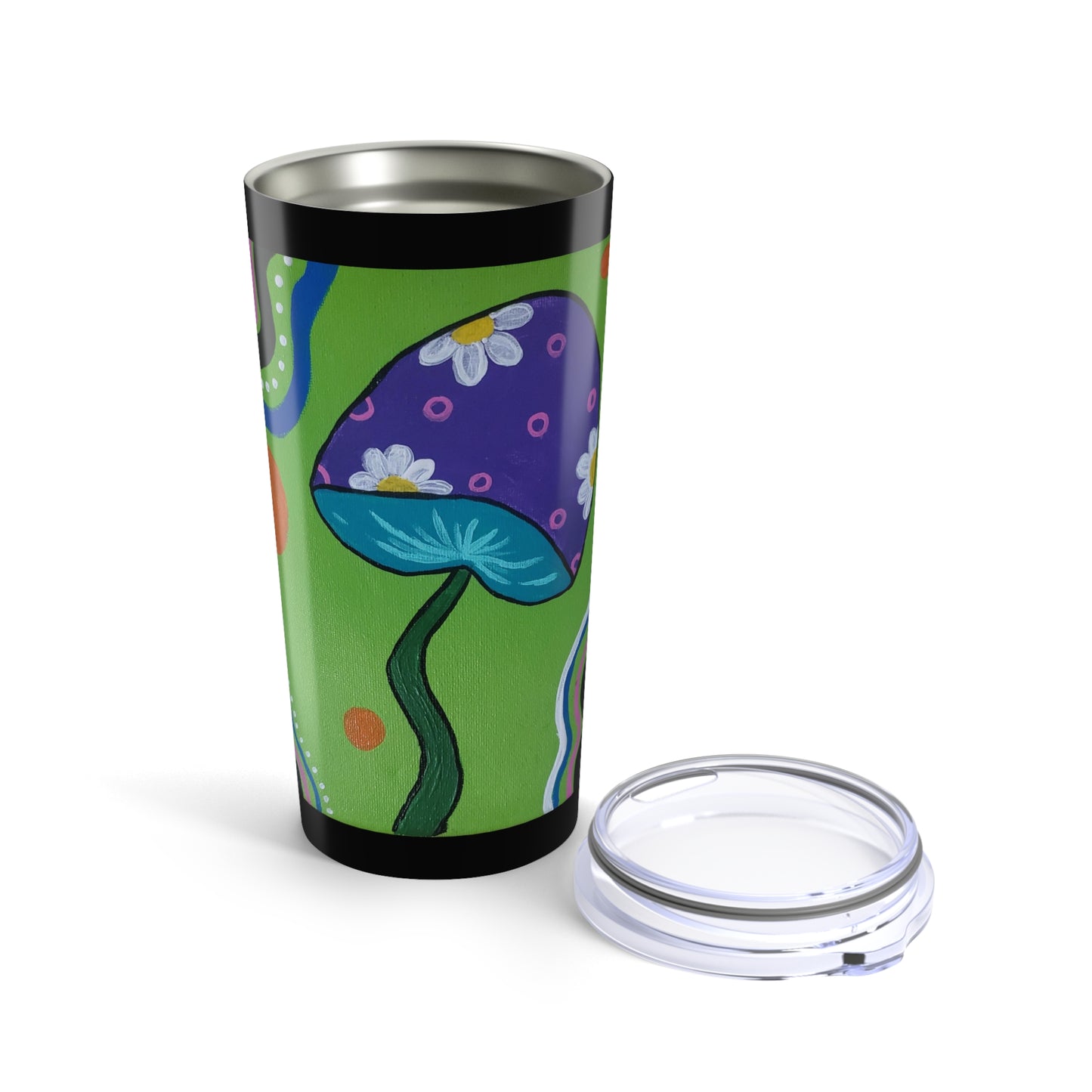 Marguerite Mushroom Tumbler 20oz (Peculiar Paintings Collection)