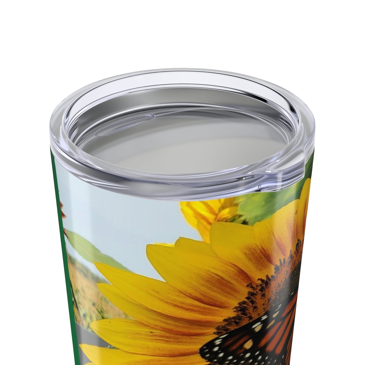 Happy Sunflower Tumbler 20oz (Enchanted Exposures By Tammy Lyne Collection)