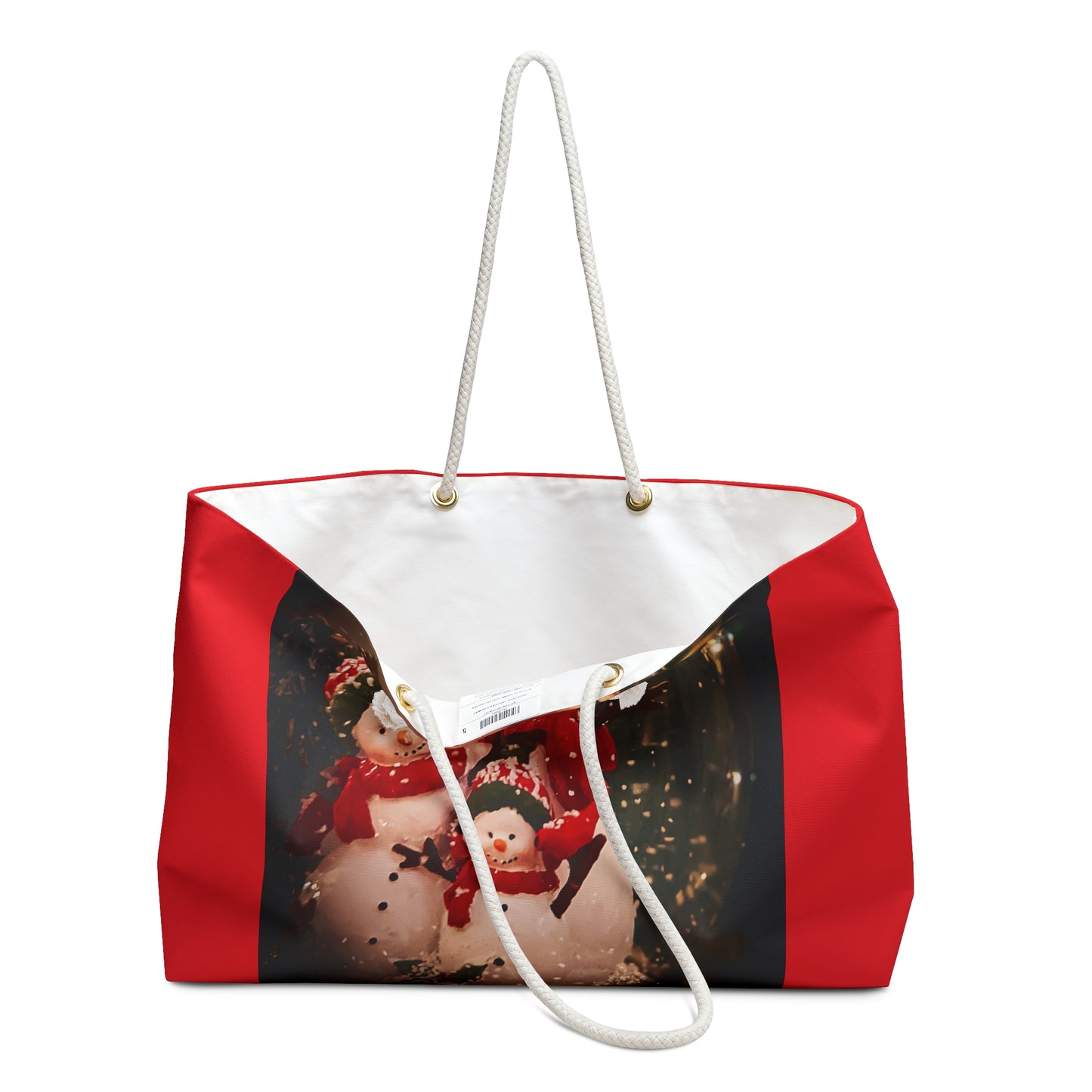 Snow Globe Weekender Bag (SP Photography) RED