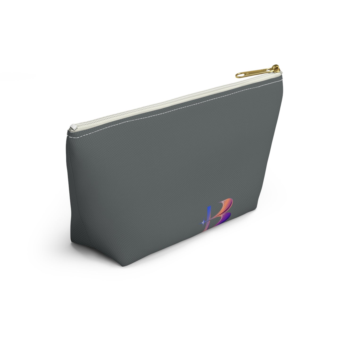 Hummingbird Accessory Pouch w T-bottom (aiB & J Collections) GRAY