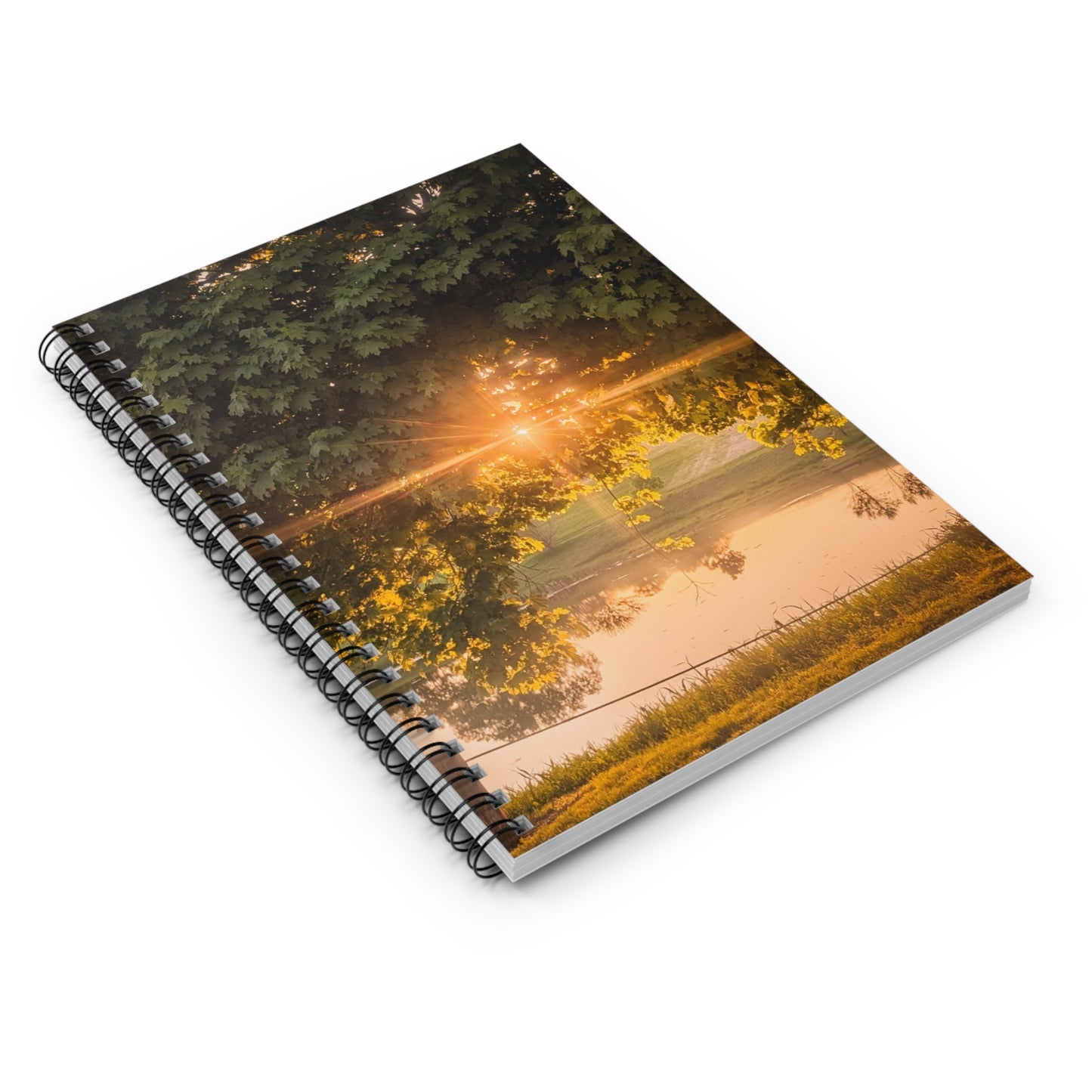 Sunset Pond Spiral Notebook( SP Photography)
