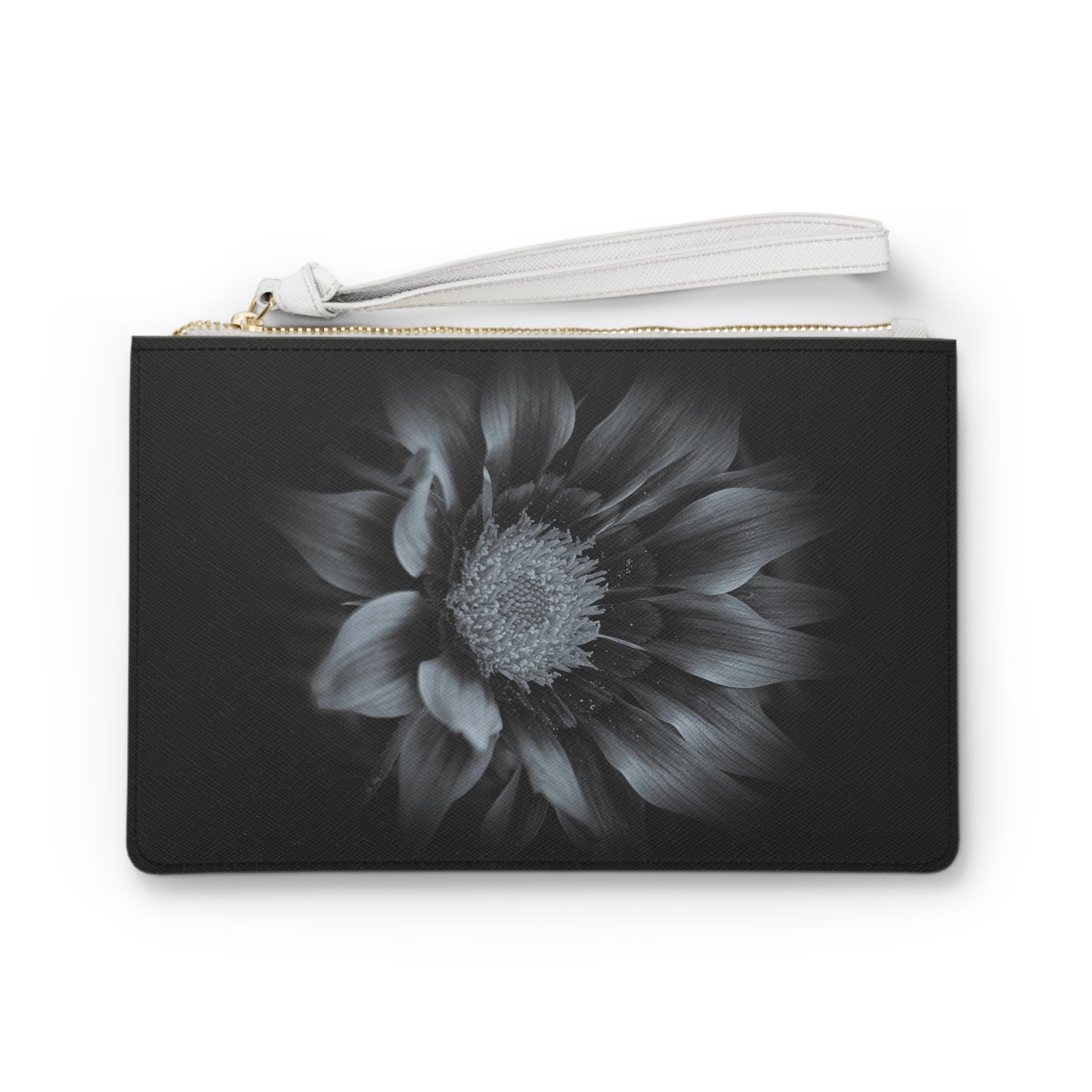 Midnight Bloom Large Clutch Bag (SP Photography Collection) BLACK