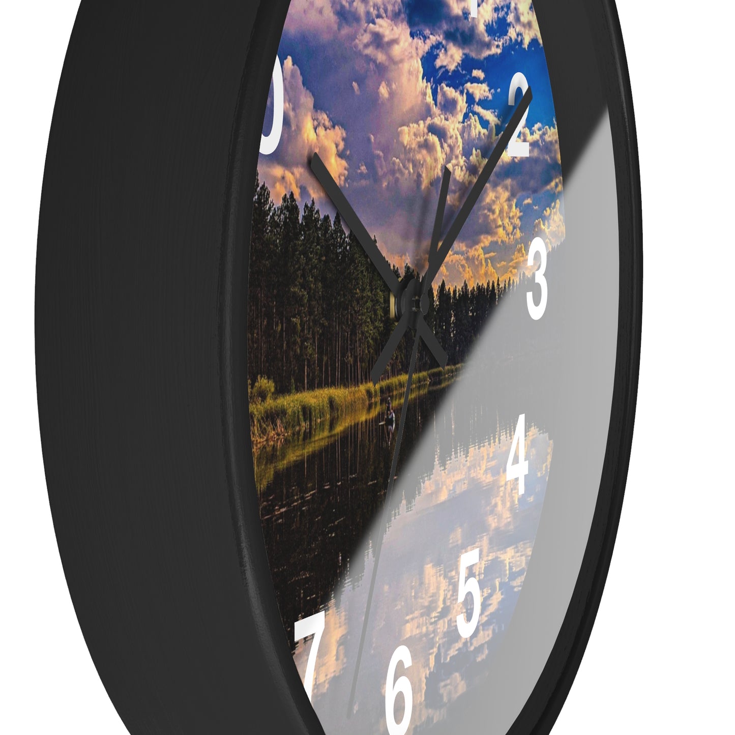 The Lake Wall Clock (SP Photography Collection)
