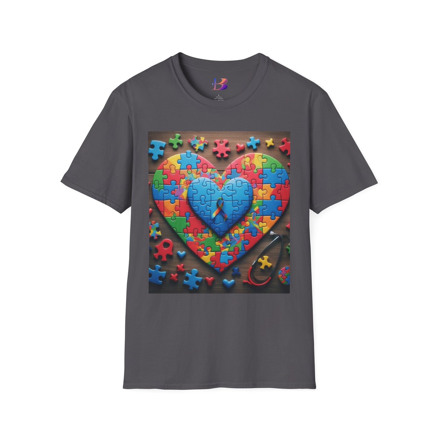 Autism Unisex Softstyle T-Shirt (aiB & J Collections)(MULTIPLE COLORS)