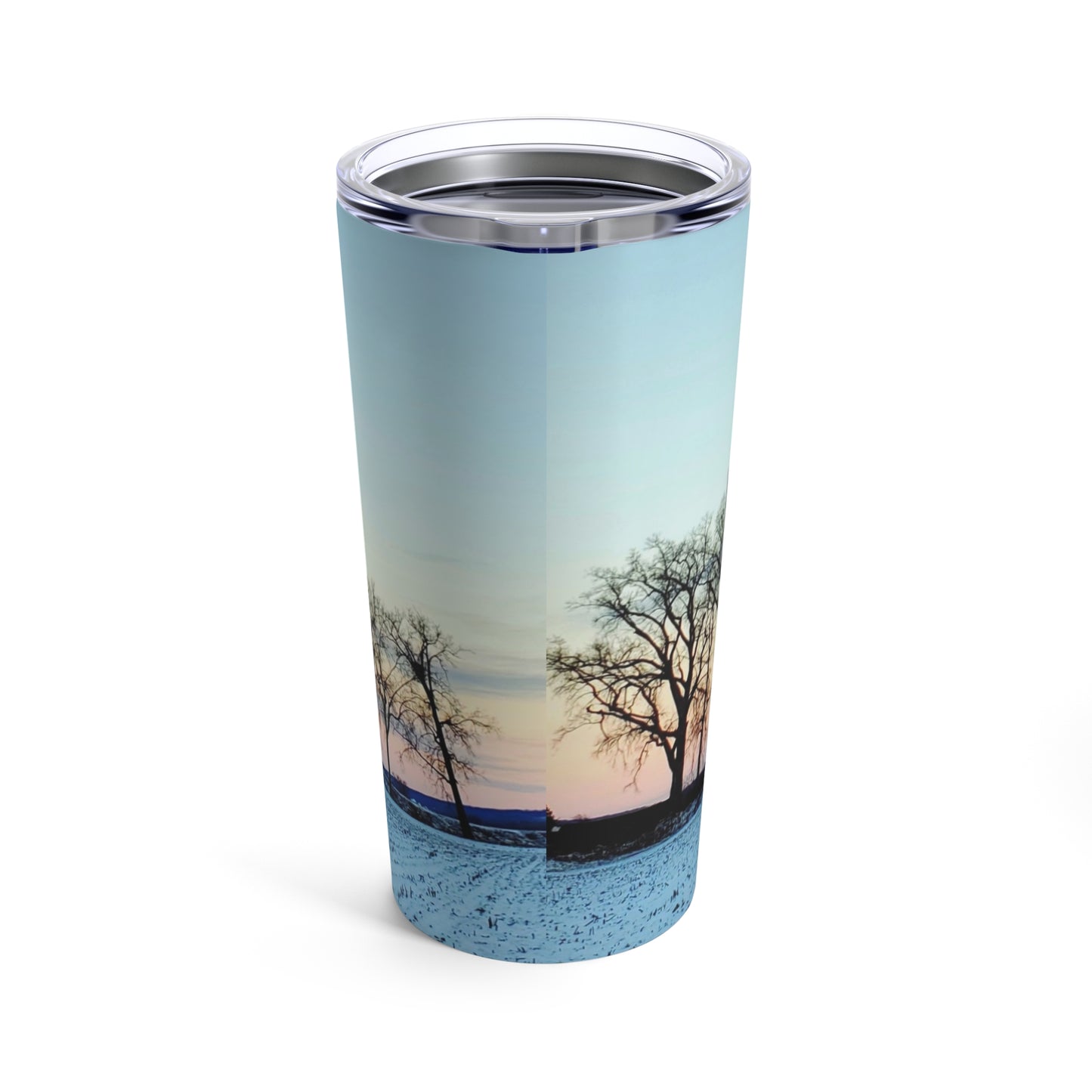 Snowy Tree Line Tumbler 20oz (Enchanted Exposures By Tammy Lyne)
