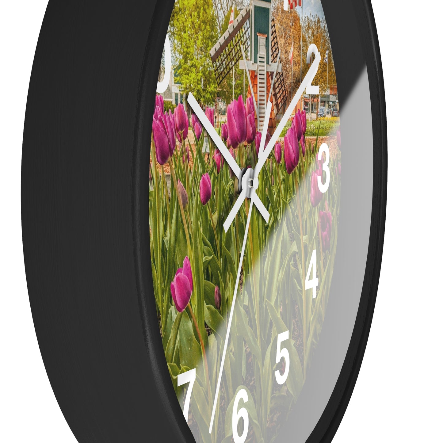 Windmill Tulip Wall Clock (SP Photography Collection)