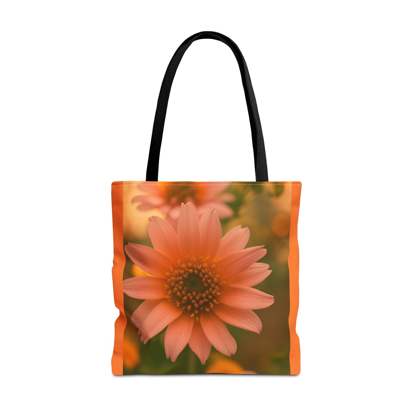 Pink Sunflower Tote Bag (SP Photography Collection) LIGHT ORANGE