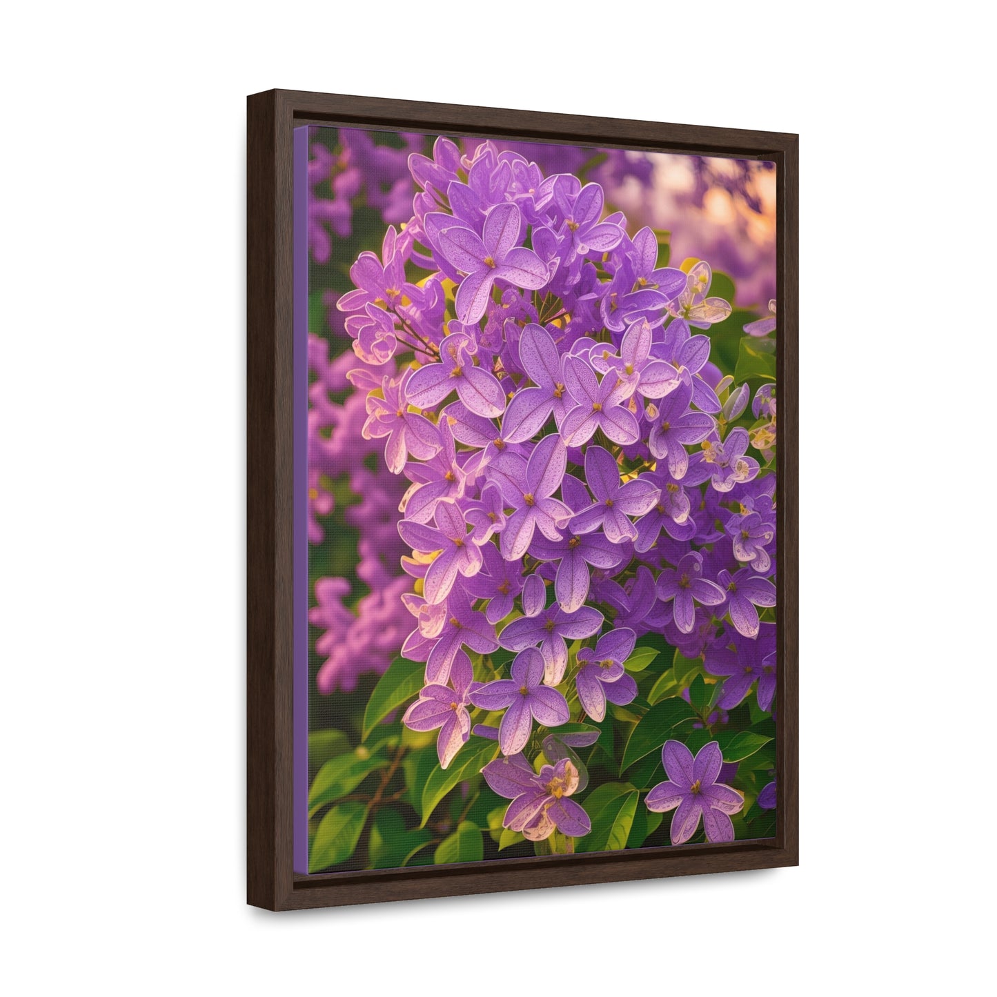 Purple Lilac Canvas Wraps, Vertical Frame (SP Photography Collection)