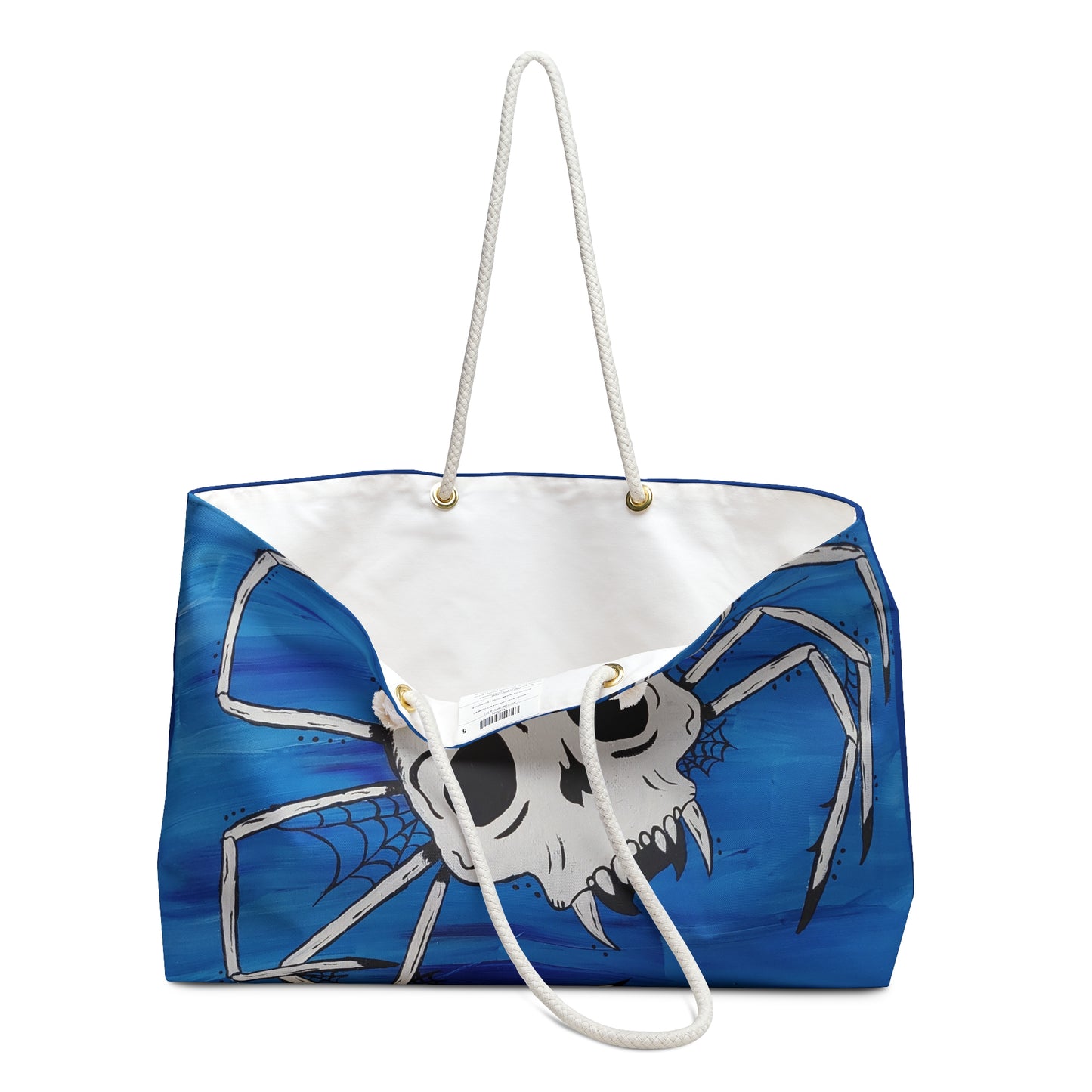Mikey Weekender Bag (Peculiar Paintings Collection) BLUE
