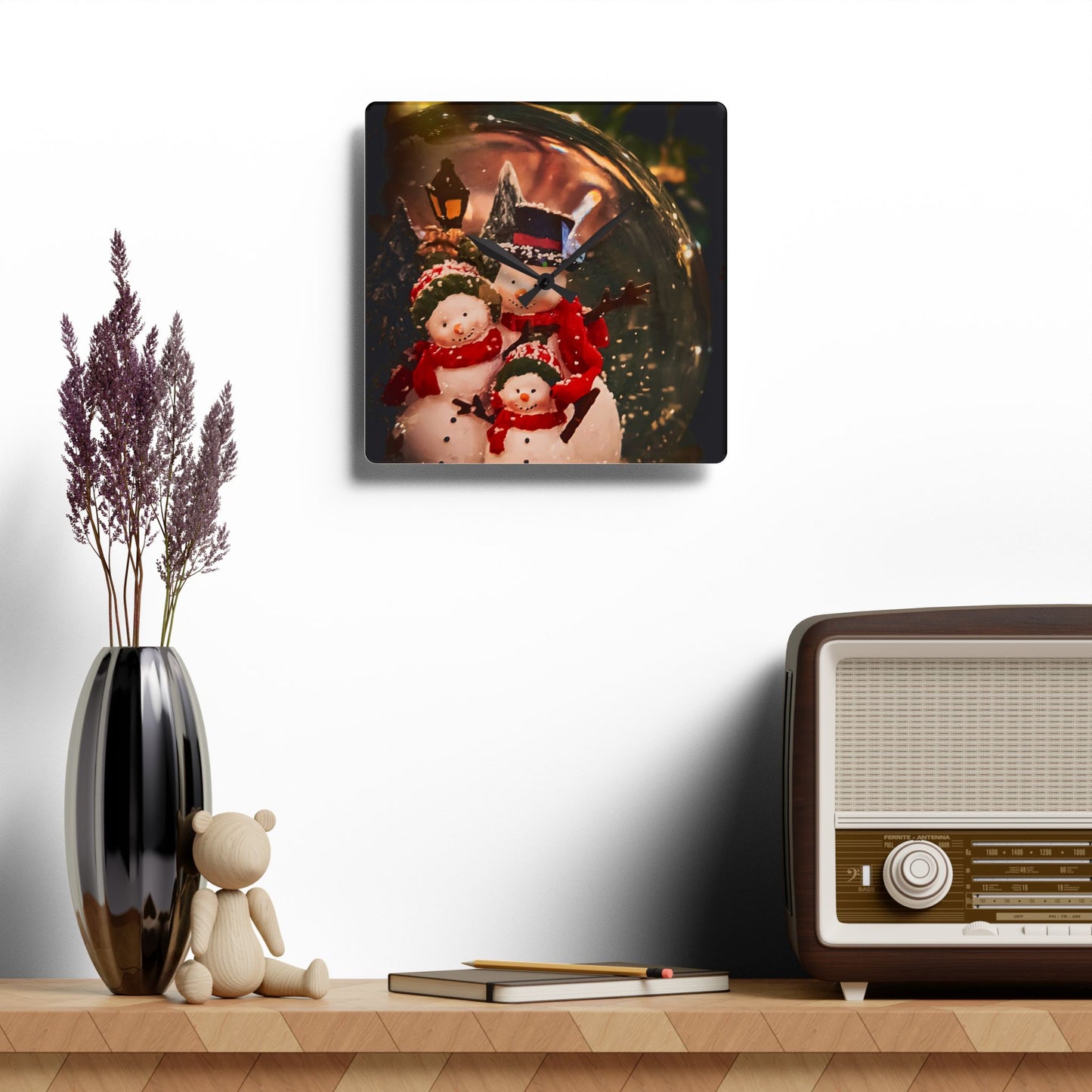 Snow Globe Wall Clock (SP Photography Collection)