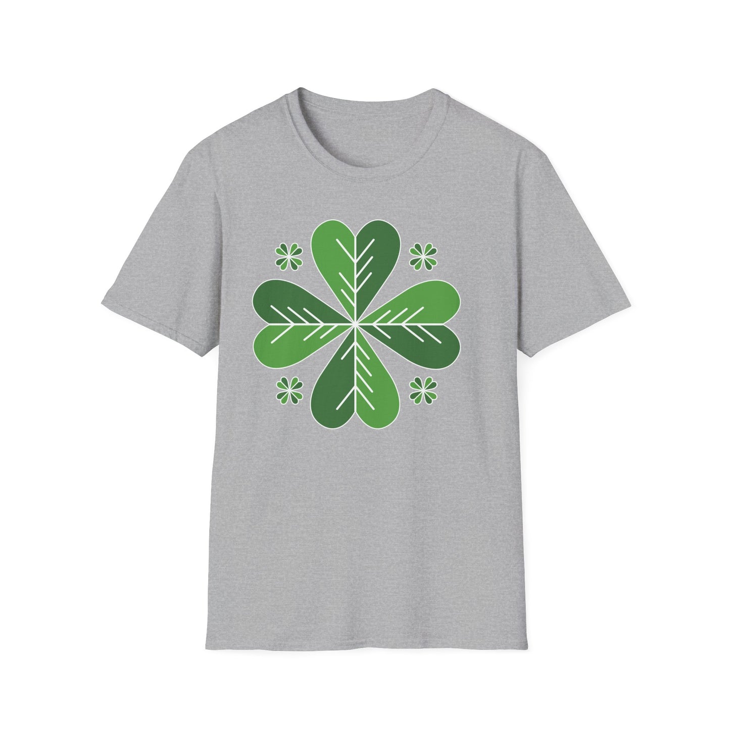 Clover Unisex Soft-style T-Shirt (B & J Collections)