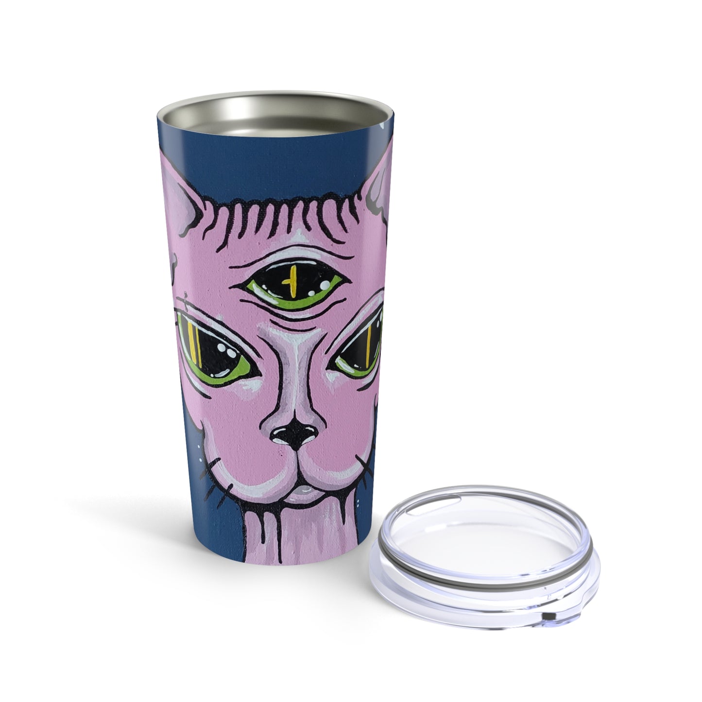 Madame Feline Tumbler 20oz (Peculiar Paintings Collection)