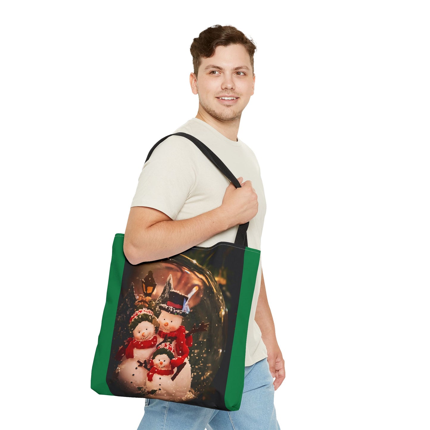 Snow Globe Tote Bag (SP Photography Collection) GREEN