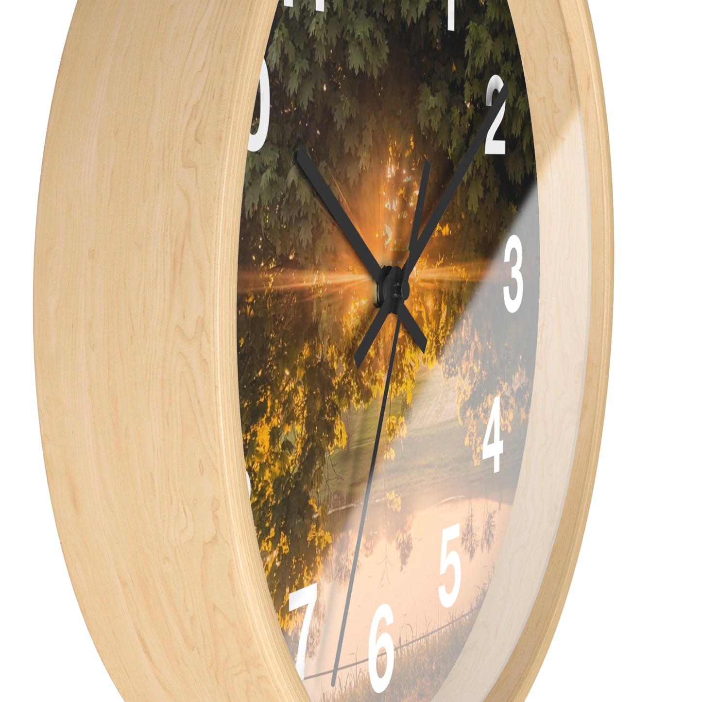 Sunset Pond Clock (SP Photography Collection)