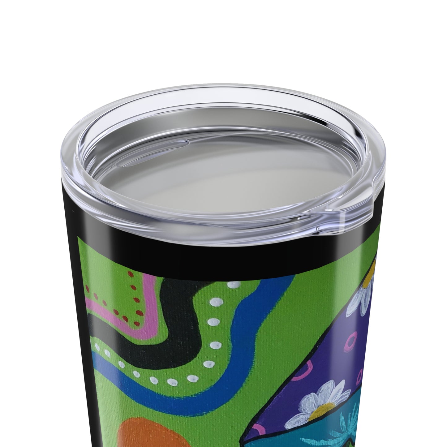 Marguerite Mushroom Tumbler 20oz (Peculiar Paintings Collection)