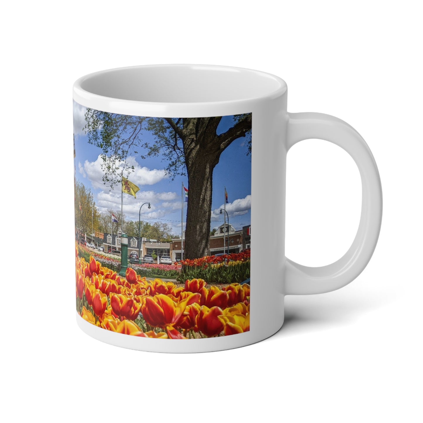 Windmill Garden Jumbo Mug, 20oz (SP Photography Collection)
