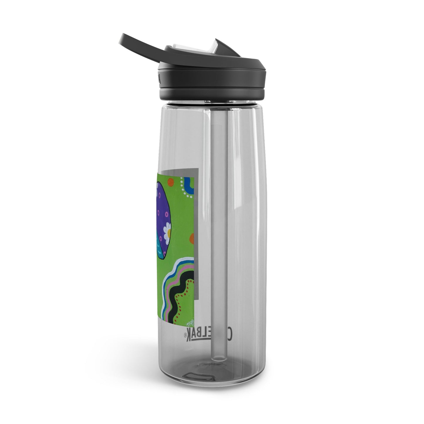 Marguerite Mushroom CamelBak Eddy® Water Bottle, 25oz (Peculiar Paintings Collection)