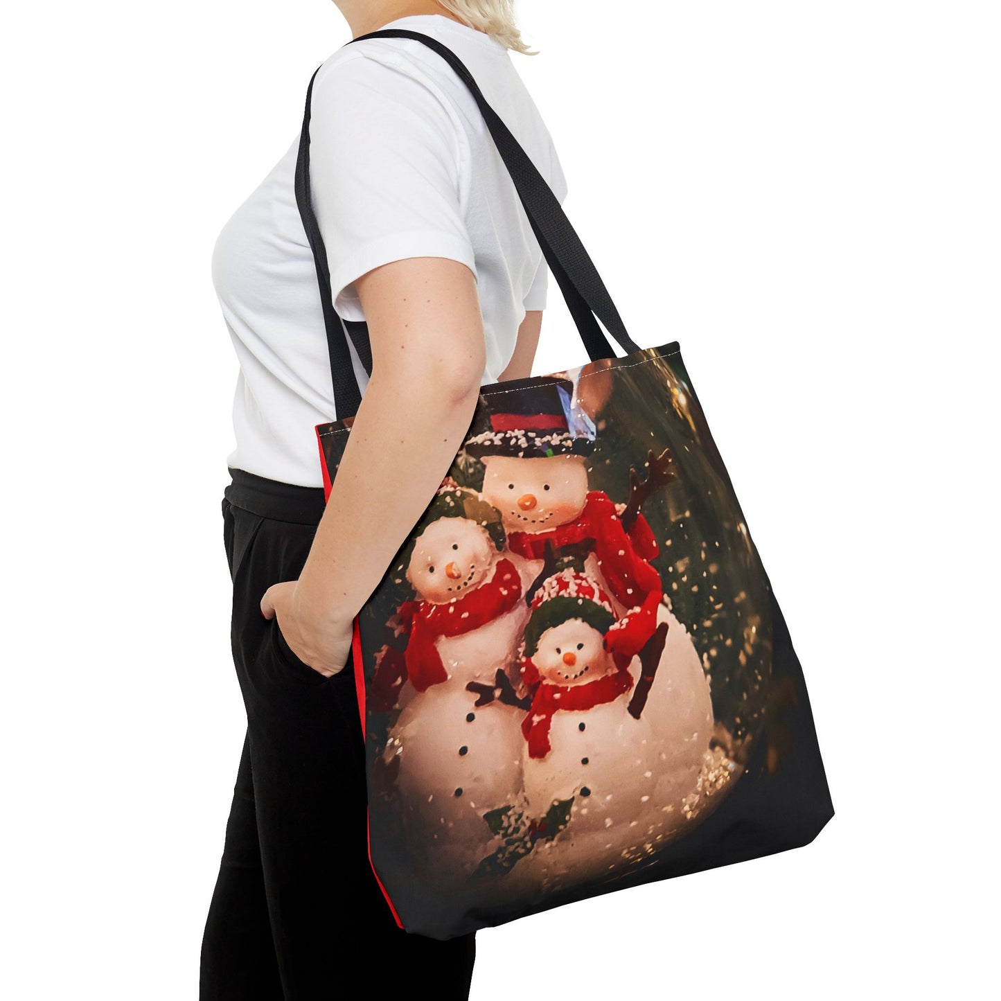 Snow Globe Tote Bag (SP Photography Collection) RED
