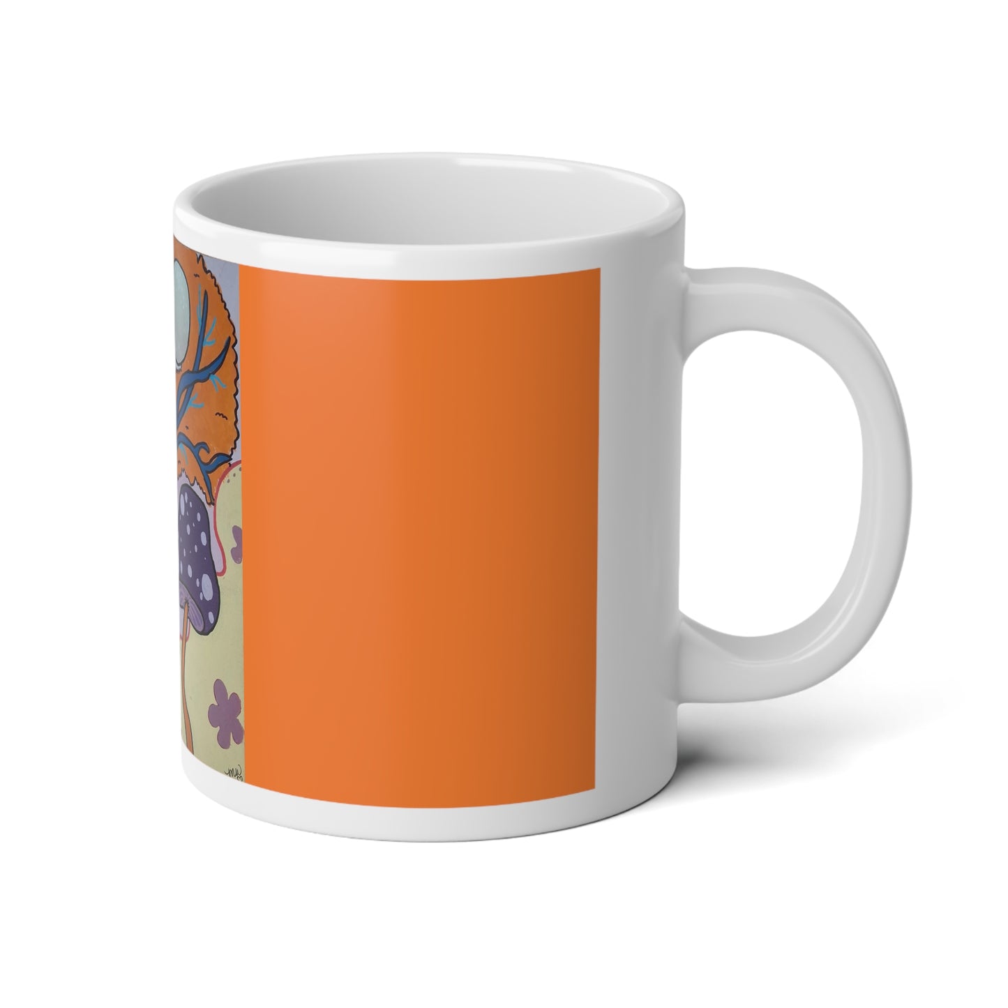 Mystic Mushroom Jumbo Mug, 20oz (Peculiar Paintings Collection)