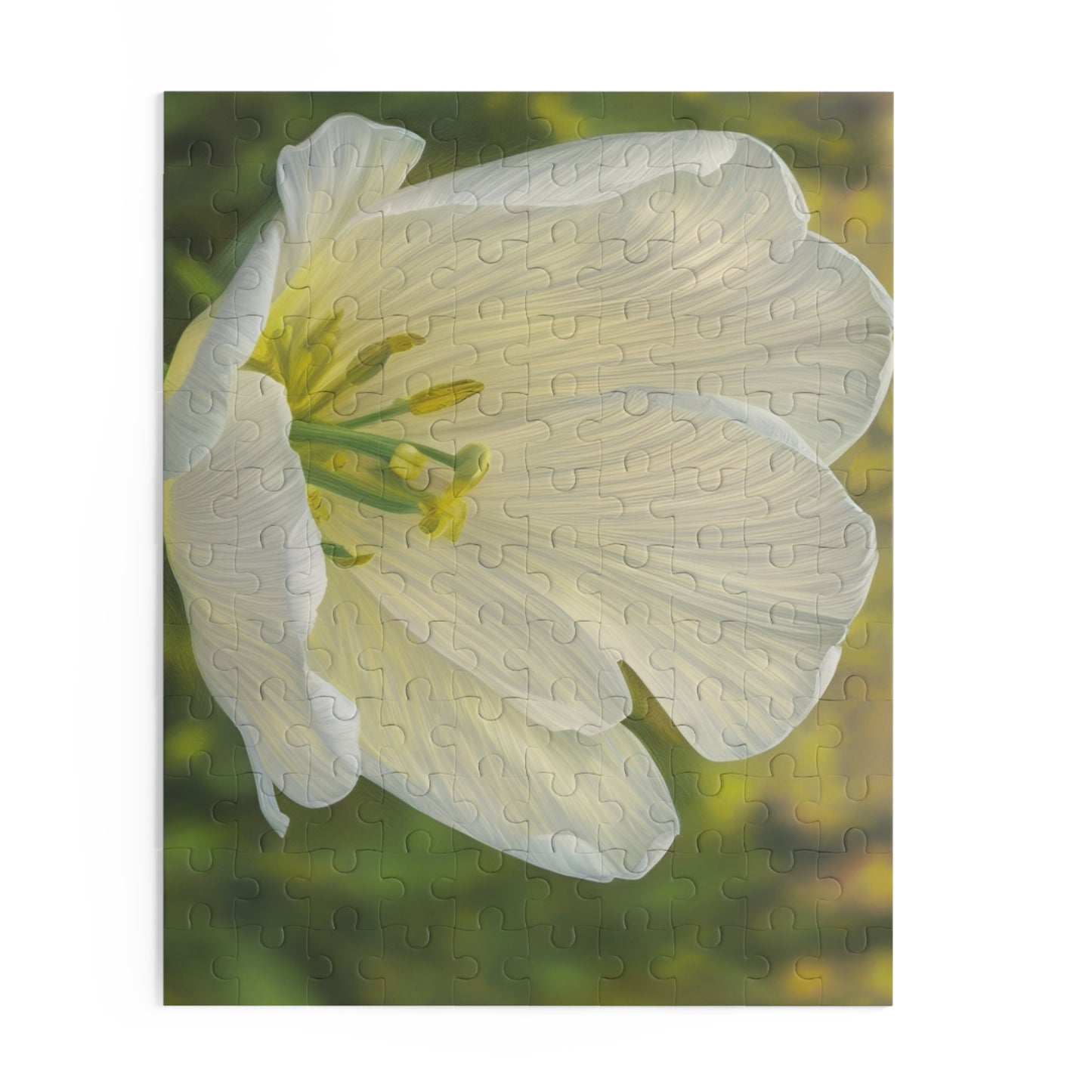 White Tulip Puzzle (SP Photography Collection) (120, 252, 500-Piece)