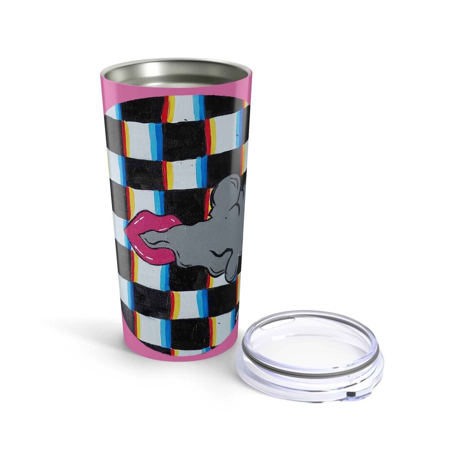 Smoke And Mirrors Tumbler 20oz (Peculiar Paintings Collection)