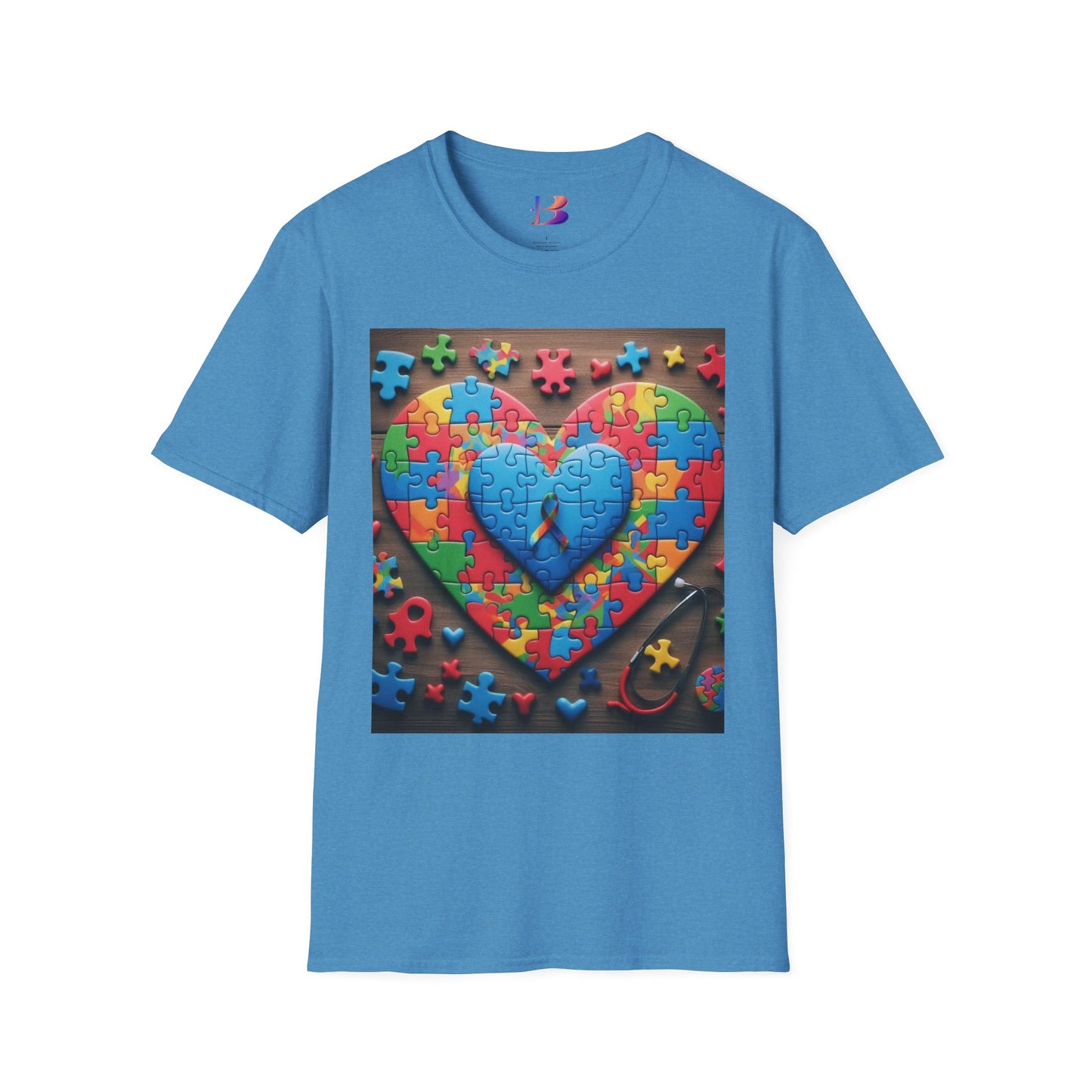 Autism Unisex Softstyle T-Shirt (aiB & J Collections)(MULTIPLE COLORS)