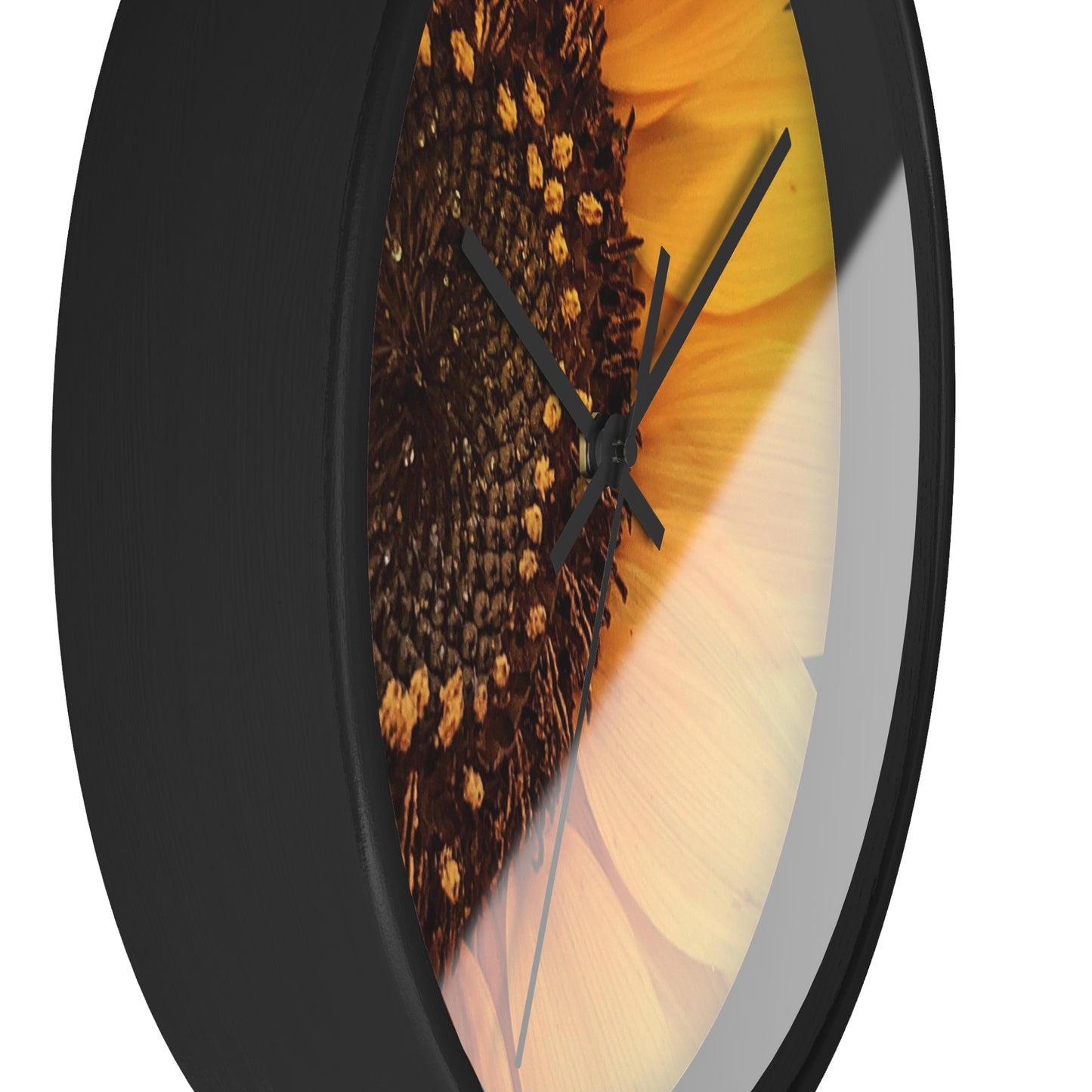 Sun Ray Sunflower Wall Clock (SP Photography Collection)