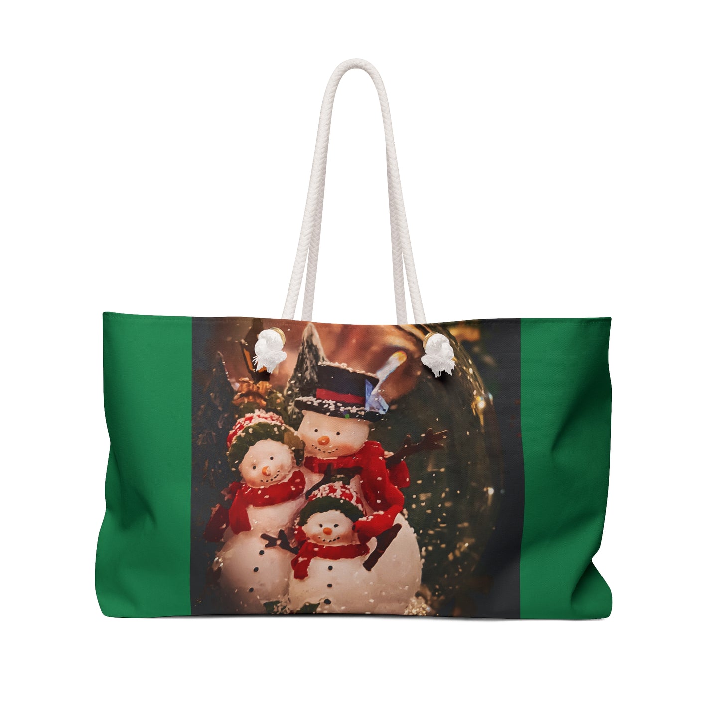 Snow Globe Weekender Bag (SP Photography Collection) GREEN