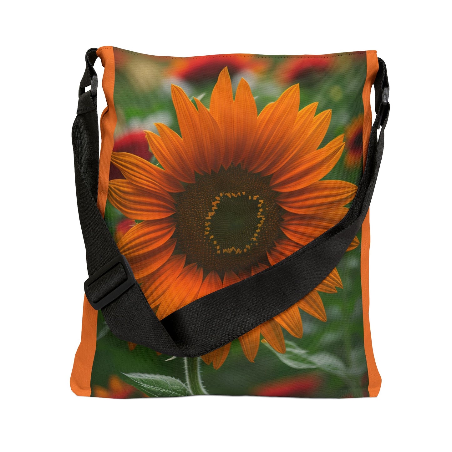 Orange Sunflower Adjustable Tote Bag (SP Photography Collection) ORANGE