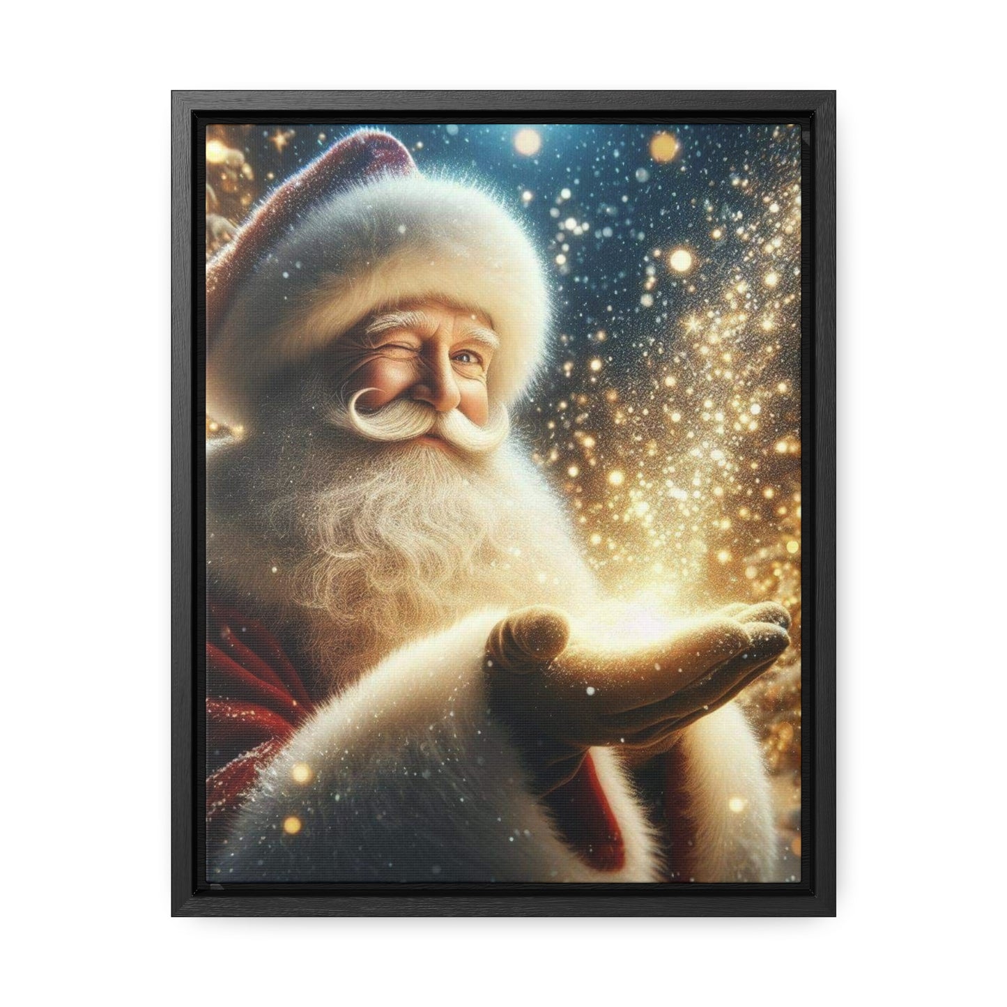 Santa Magic Canvas Wraps, Vertical Frame (ai B & J Collections)