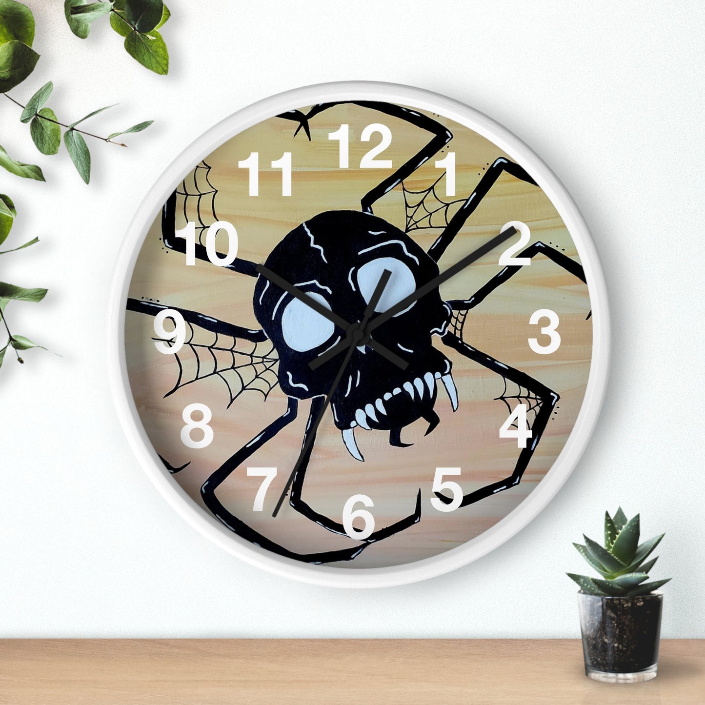 Spike Wall Clock (Peculiar Paintings Collection)