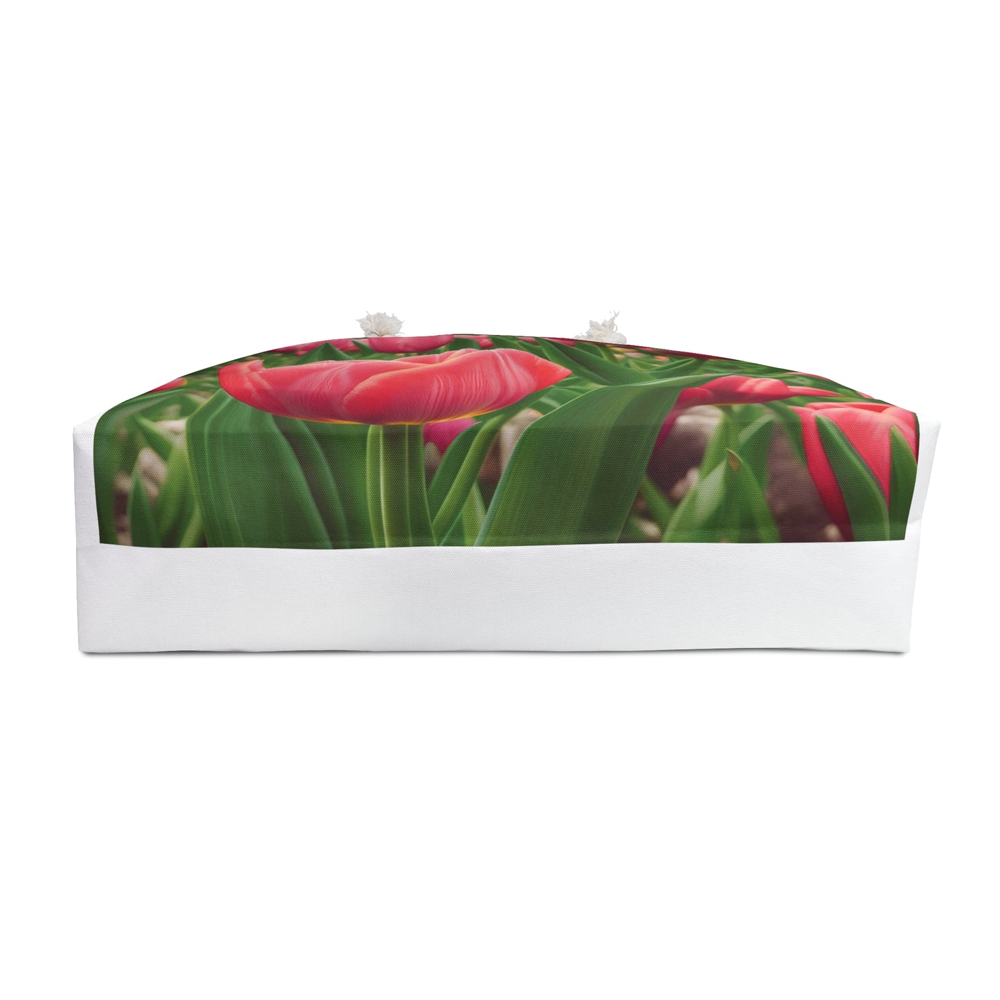 Tulips Weekender Bag (SP Photography Collection) WHITE