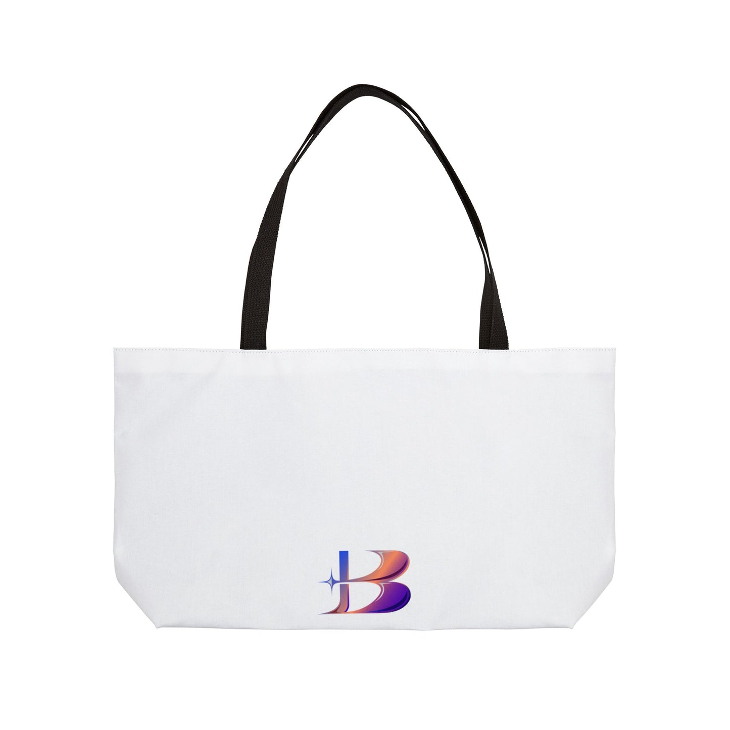 Smoke and mirrors Weekender Tote Bag (Peculiar Paintings Collection) WHITE