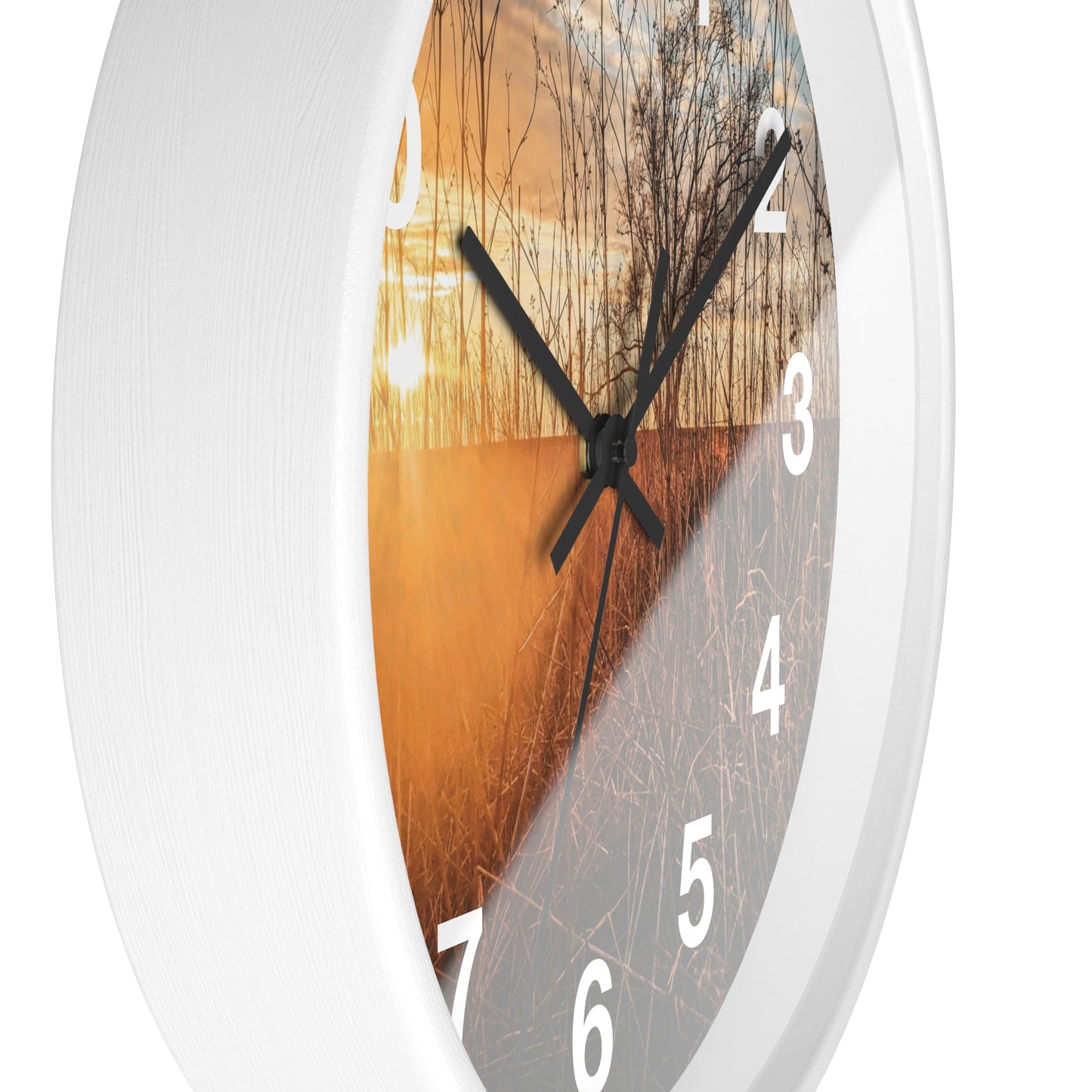 Cloudy Sunset Wall Clock (SP Photography Collection)
