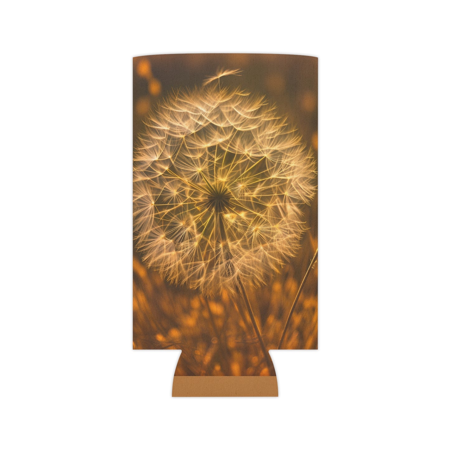 Make a wish Can Slim Cooler Sleeve (SP Photography Collection) BROWN