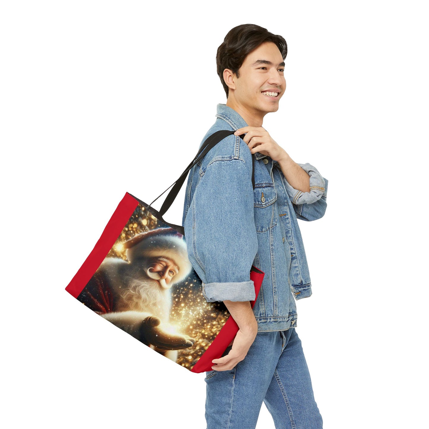 Santa Magic Weekender Tote (ai B & J Collections) RED